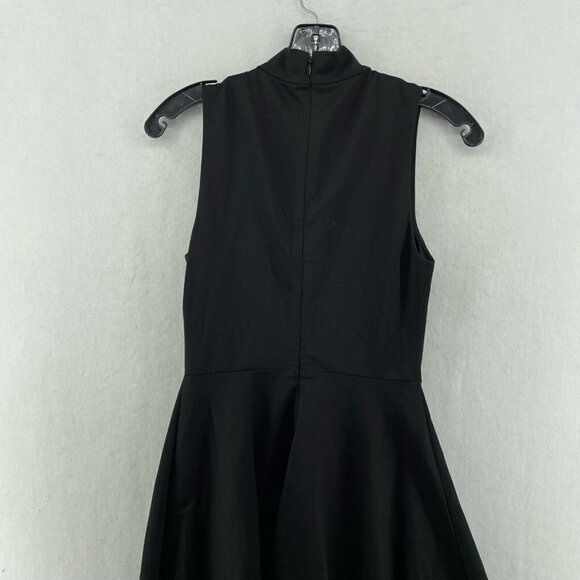 Lulus A-Line Dress Women's Sz S Black Loving You is Easy Keyhole Choker Neck - Picture 7 of 10
